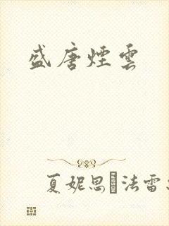 盛唐烟云封面