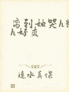 脔到她哭h粗话h好爽
