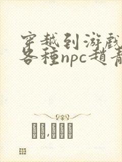 穿越到游戏里和各种npc赵青蔓封面