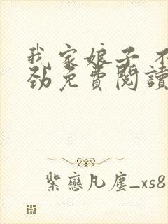 我家娘子 不对劲免费阅读