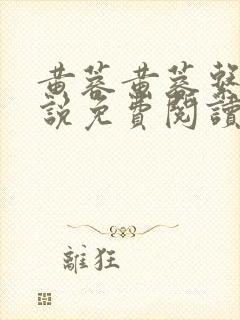 黄蓉黄蓉系列小说免费阅读最新章节更新时间