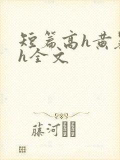 短篇高h黄暴辣h全文