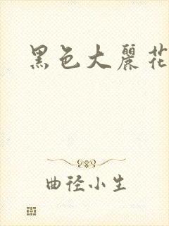 黑色大丽花图片