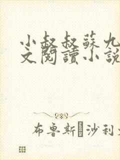 小叔叔苏九影全文阅读小说
