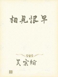 相见恨早