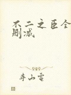 不二之臣全文无删减封面