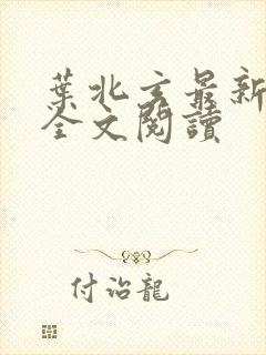 叶北玄最新章节全文阅读