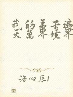 我的弟子遍布诸天万界境界划分