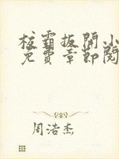 校霸扳开小班长免费章节阅读