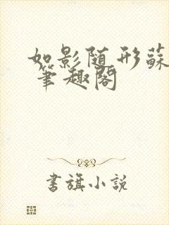 如影随形苏玛丽 笔趣阁