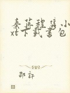 秦苒程隽小说txt下载书包网封面