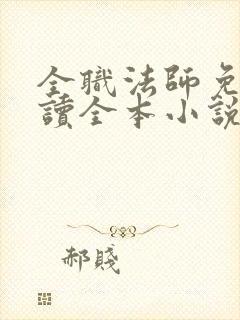 全职法师免费阅读全本小说