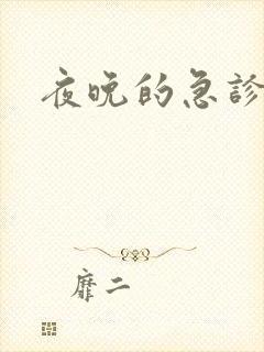 夜晚的急诊室2