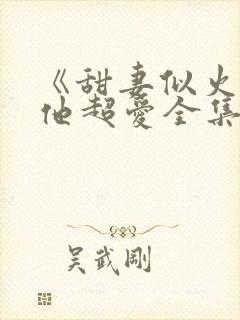 《甜妻似火霍爷他超爱全集完结》在