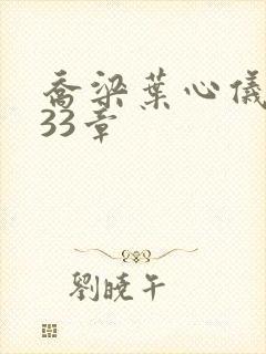 乔梁叶心仪3233章