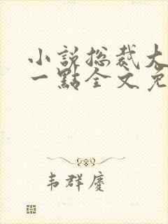 小说总裁大人轻一点全文免费阅读