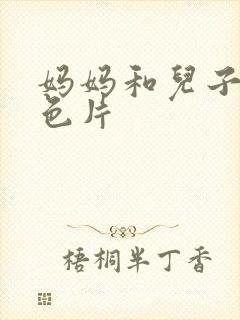 妈妈和儿子的黄色片
