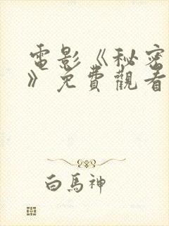 电影《秘密讯息》免费观看