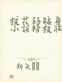 校花的贴身高手小说精校版全集txt