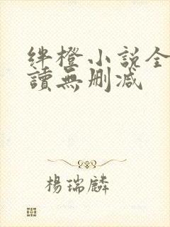 绊橙小说全文阅读无删减封面