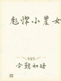 彪悍小农女