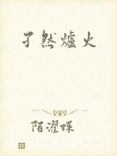 孑然炉火