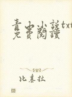 青山小说txt免费阅读