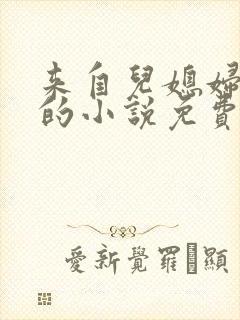 来自儿媳妇的爱的小说免费阅读全文