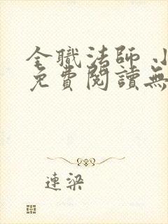 全职法师 小说免费阅读无广告封面