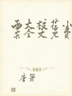 两大校花小雪小柔全文免费阅读封面