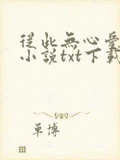 从此无心爱良夜小说txt下载