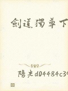 剑道独尊下载