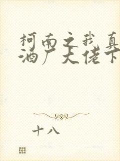 柯南之我真不是酒厂大佬下载txt