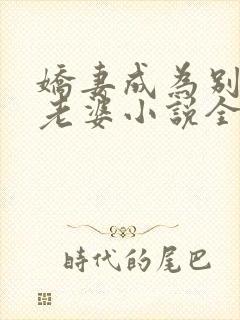 娇妻成为别人的老婆小说全文阅读免