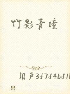竹影青瞳封面