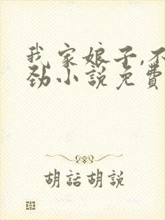 我家娘子,不对劲小说免费阅读