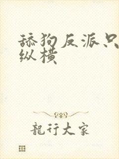 舔狗反派只想苟纵横封面