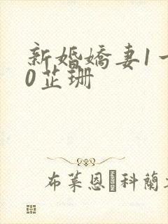 新婚娇妻1一40芷珊