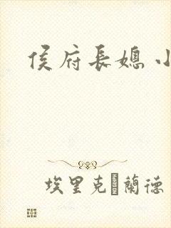 侯府长媳 小说