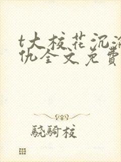 t大校花沉沦复仇全文免费阅读