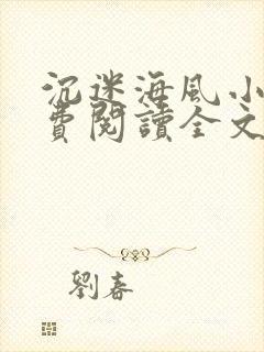 沉迷海风小说免费阅读全文