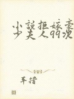 小说拒嫁豪门:少夫人99次出逃