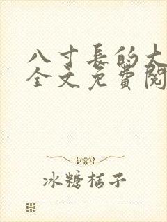 八寸长的大宝贝全文免费阅读