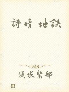 诗晴 地铁
