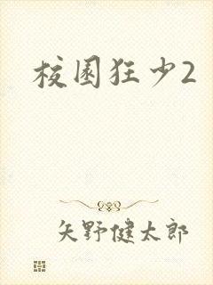 校园狂少2封面