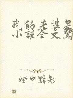 我的老婆是苏玥小说全文阅读