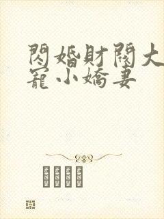 闪婚财阀大叔强宠小娇妻