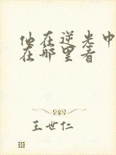 他在逆光中告白在哪里看