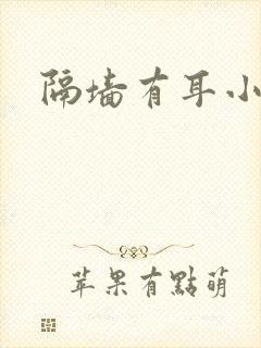 隔墙有耳小说