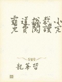 霸道总裁小娇妻免费阅读完整